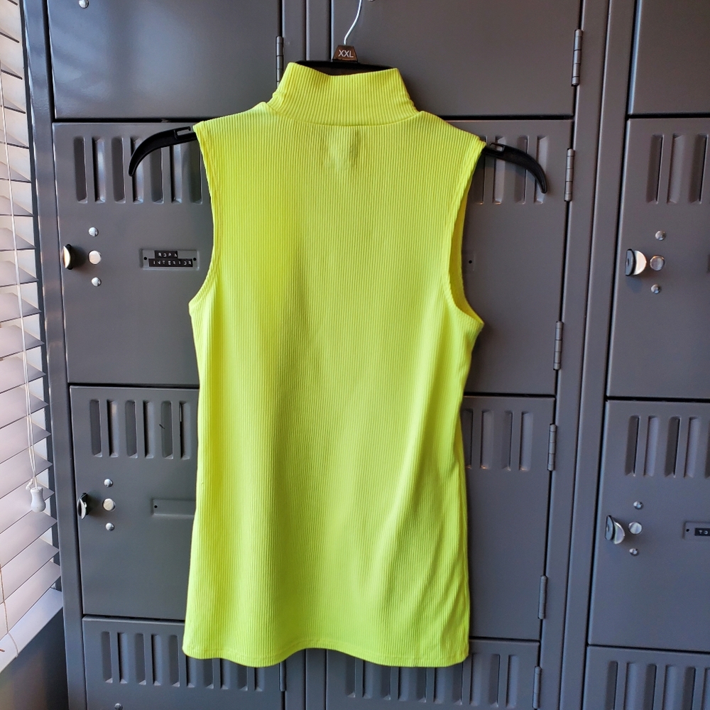 NO BOUNDARIES neon sleeves top SMALL - Picture 4 of 10